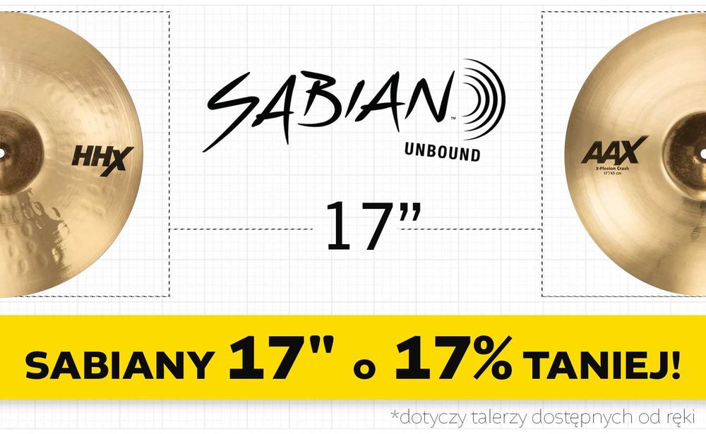 Sabian HHX Legacy Crash 17" Promocja! - Poznań