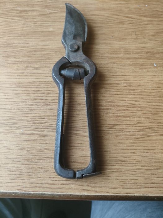 Sekator ogrodowy PRL