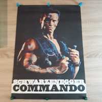 COMMANDO  Schwarzenegger Plakat  1988