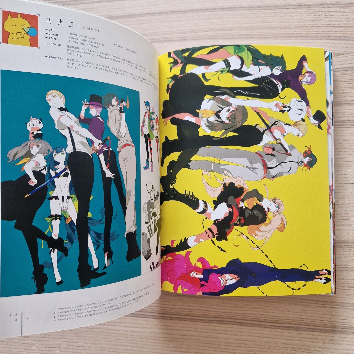 Artbook anime manga ILLUSTRATION 2014 + bonus, Japonia