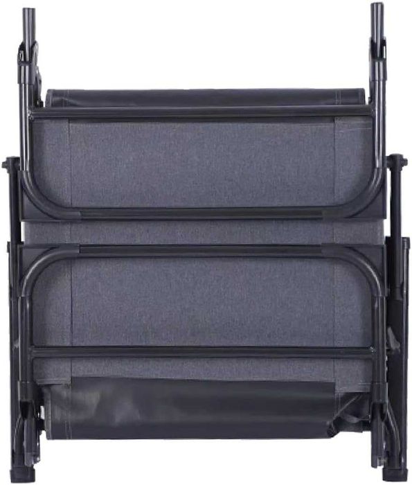 Leżanka ogrodowa 2 w 1 łóżko wypoczynkowe z poduszką krzesło leżak