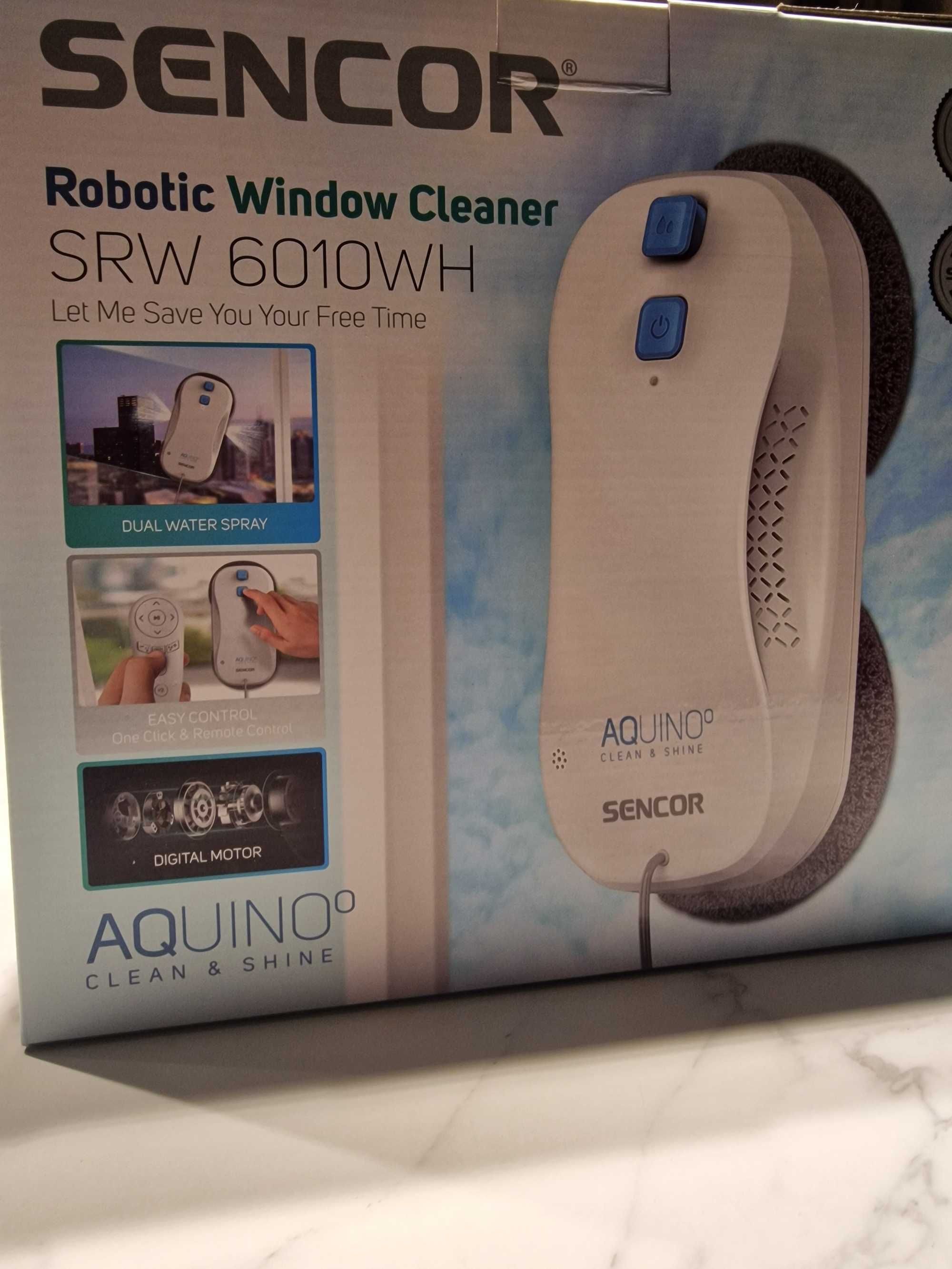 NOWY Robot do mycia okien SENCOR SRW 6010WH nieużywany