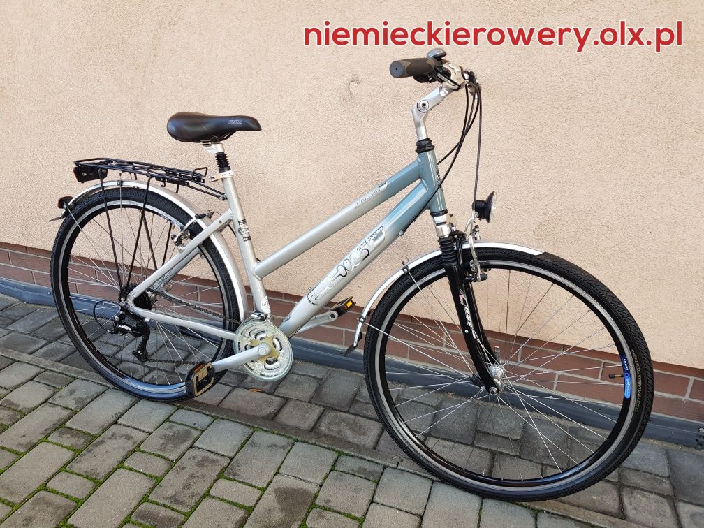 Rower damski damka trekkingowa PHIL koła 28 SHIMANO DEORE aluminium