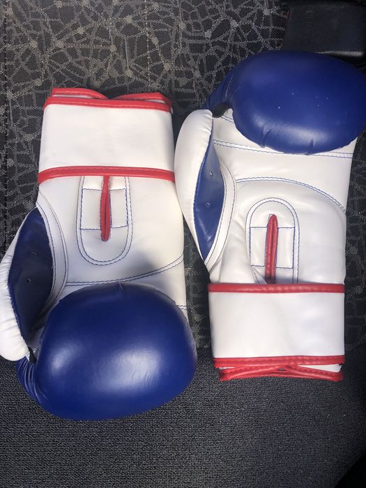 Дитячі боксерські перчатки чорні тайланд та сині пакістан
