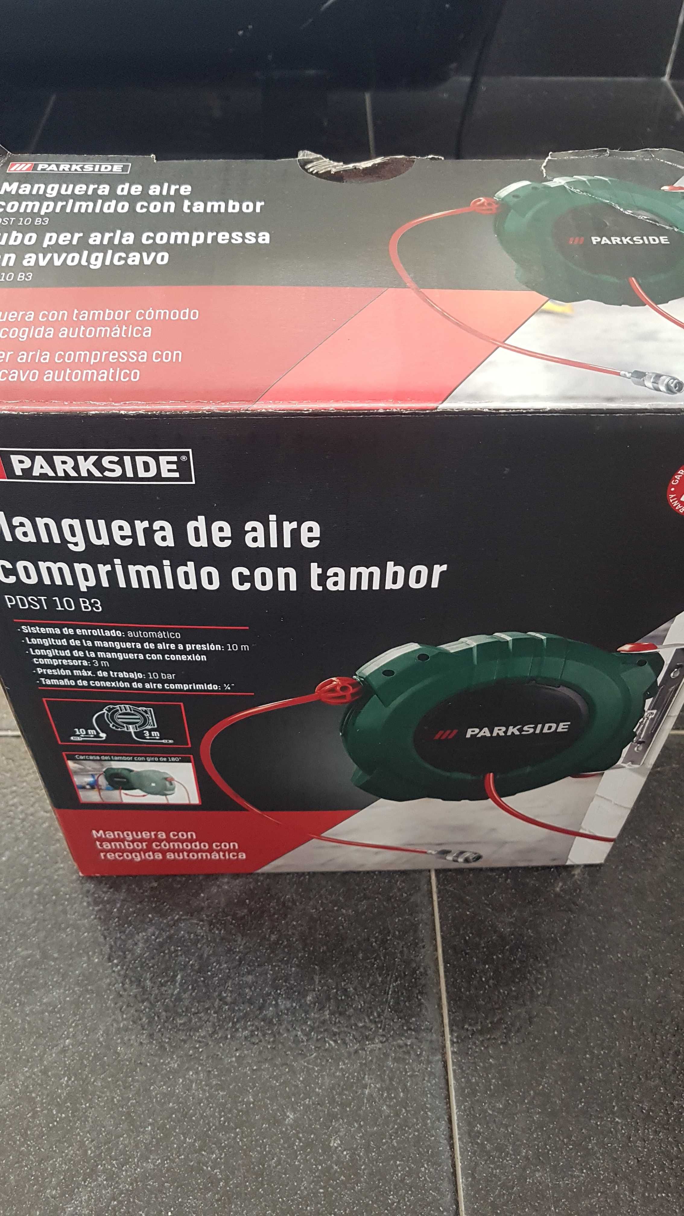 Enrolador de mangueira ar comprimido