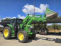 Trator John Deere 6155M - 2020 com carregador frontal