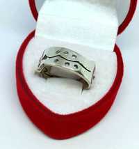 Srebrny pierścionek obrączka Pr.925 W:4gr roz.11 ,