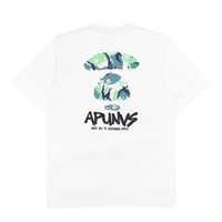 Aape t-shirt white аейп біла бейп