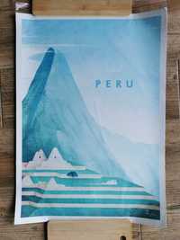 Nowy plakat Henry Rivers Visit Peru B2