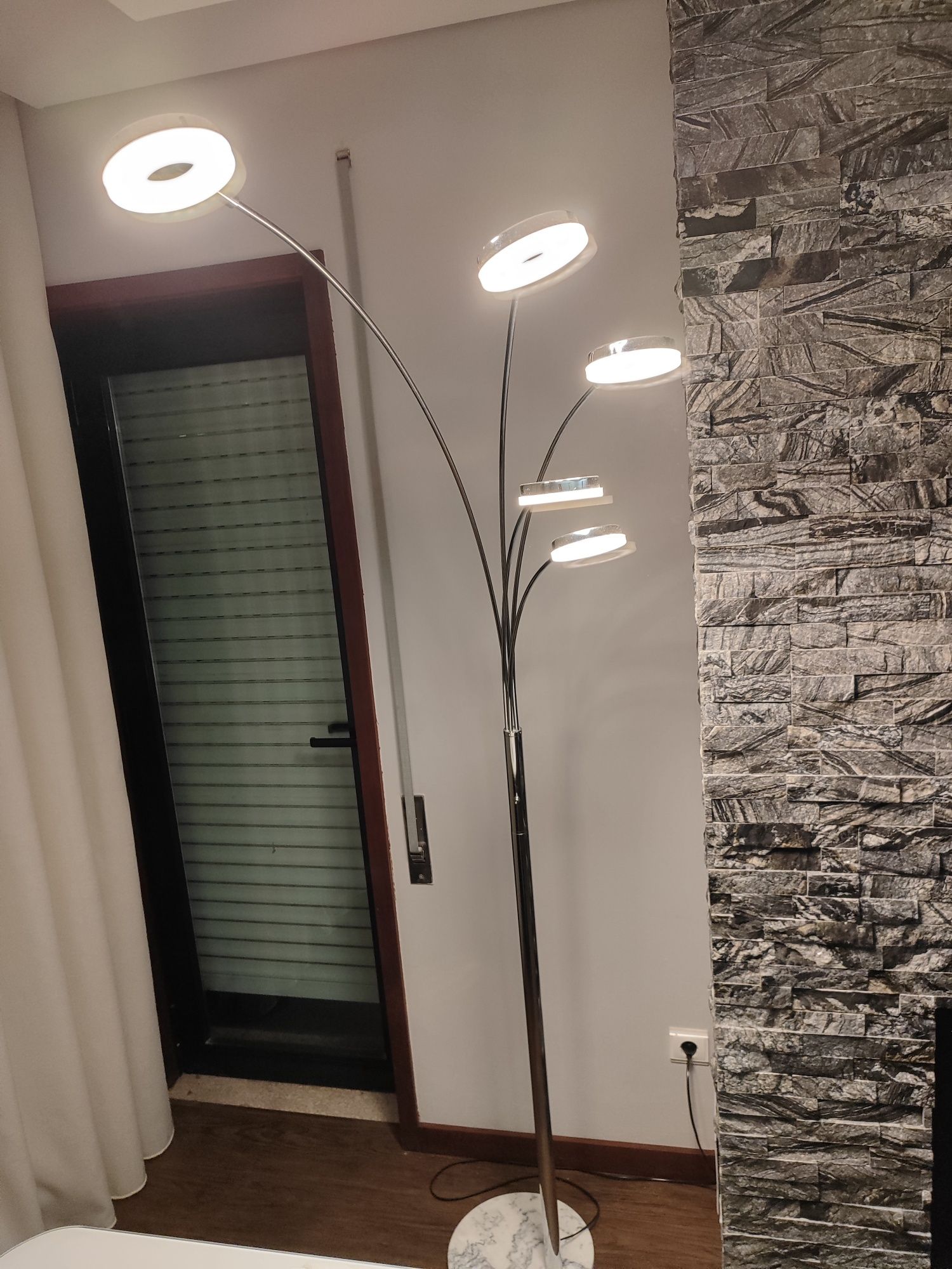 Candeeiro led/mármore