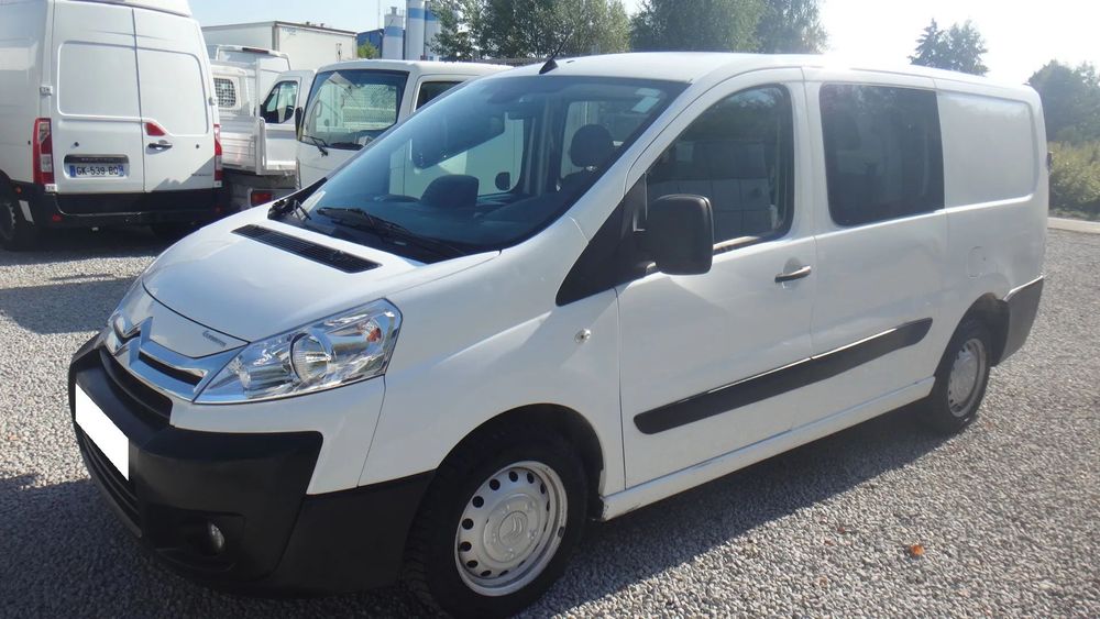 Citroën Jumpy  JUMPY L2H1 LONG BRYGADÓWKA 6-osób składana ławka 2016 klima pdc navi