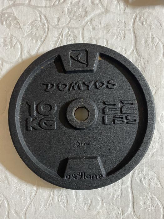 Disco rodela 10kg ferro fundido