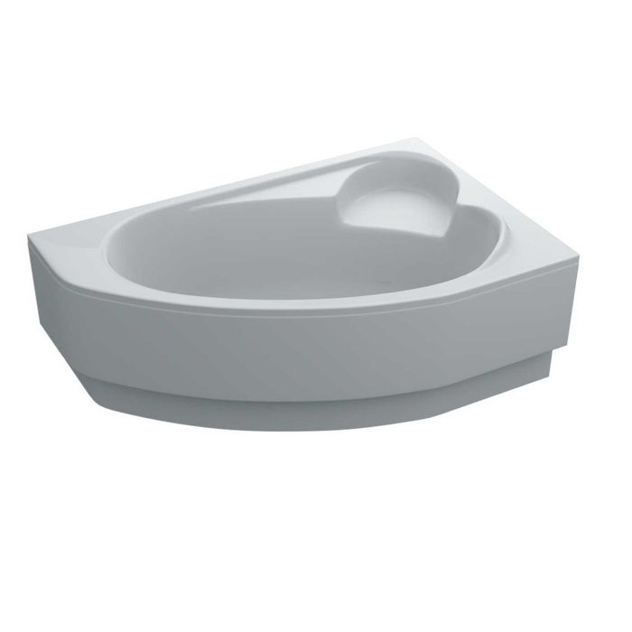 Ванни акрилові асиметричні,Ванна асиметрична + ноги + екран під ванну