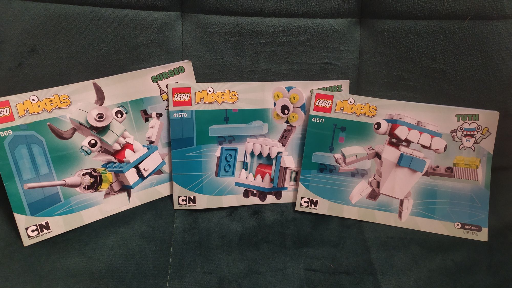 LEGO Mixels 41569,41570,41571 3 zestawy