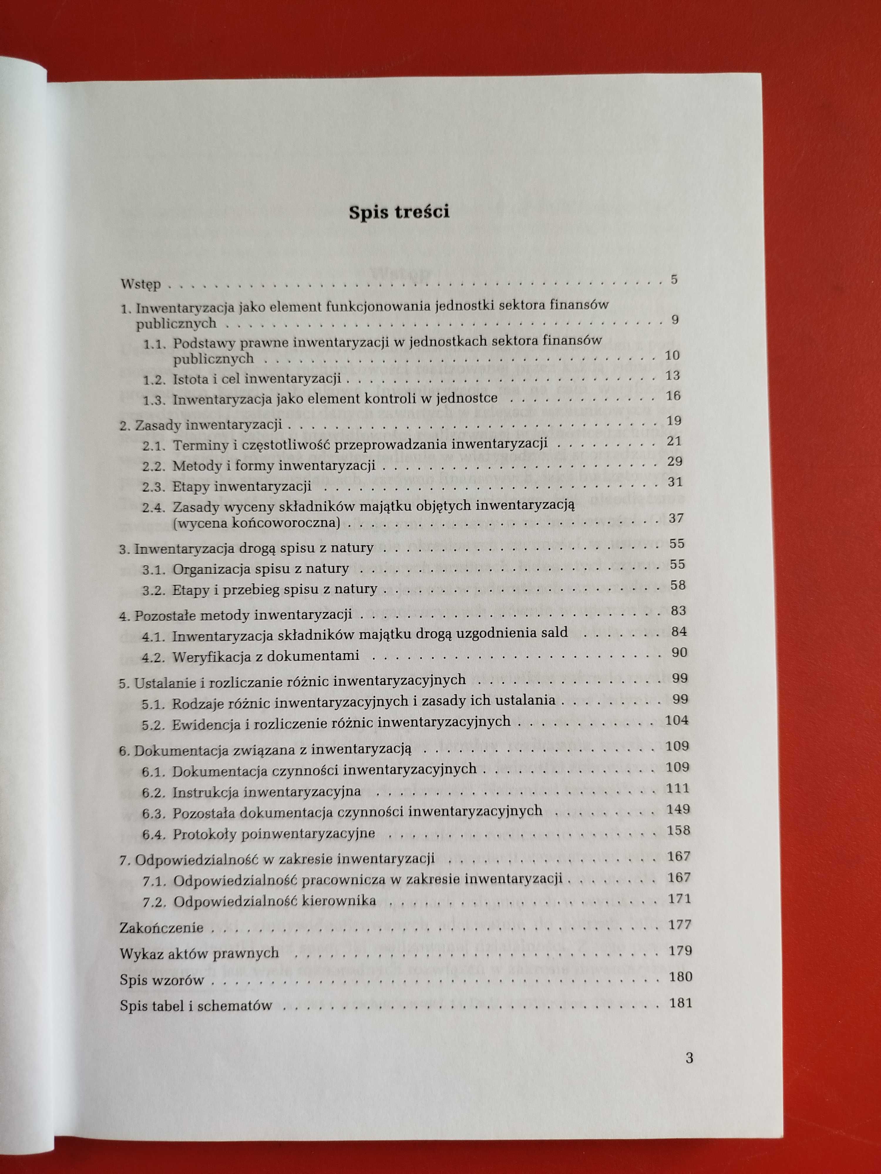 Inwentaryzacja w jednostkach budżetowych, Izabela Świderek