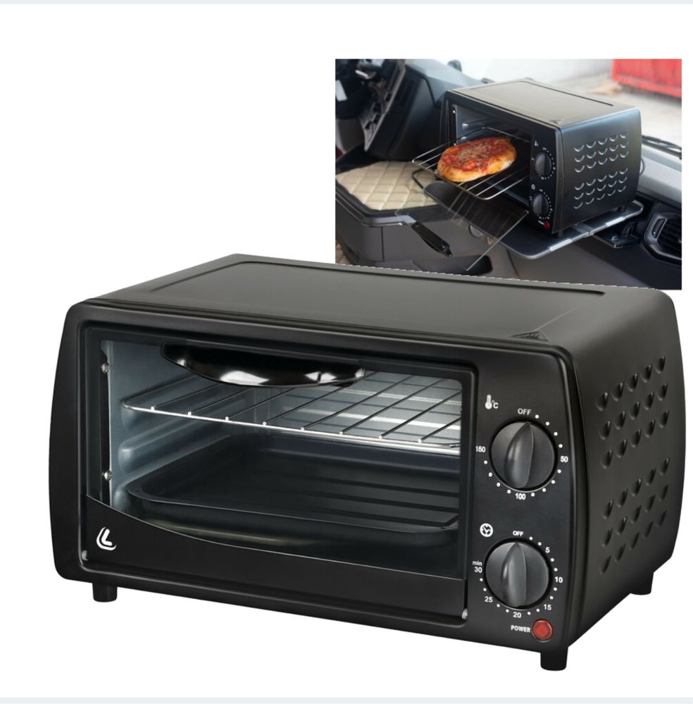 Mini piekarnik do ciężarówki  kempingu stal nierdzewna 9 l