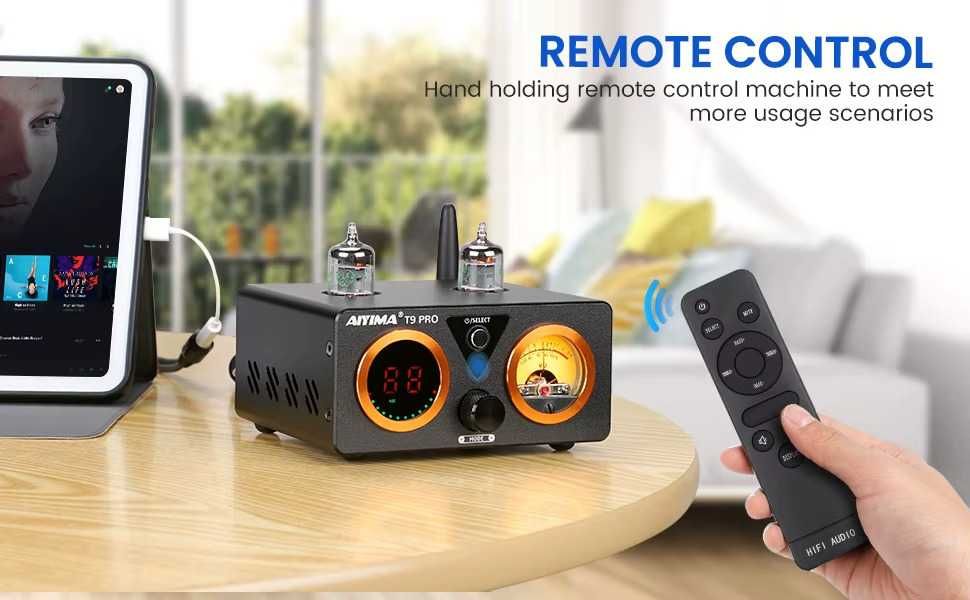 Aiyima T9 PRO Підсилювач гібридний TPA3250 новий
