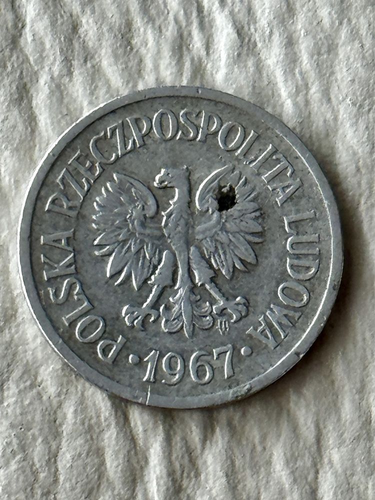 Moneta 10 gr. 1967 r.