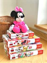 Minnie Mouse Myszka Minnie maskotka puzzle Trefl