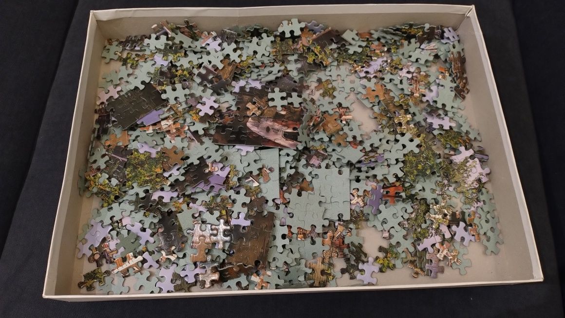 Puzzle Holandia, Amsterdam, Leidsegracht, 1000 elementów