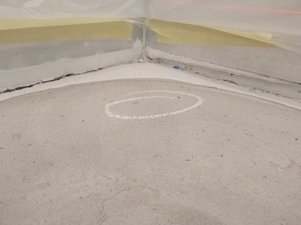 Выравнивания бетонного пола  шлифовкой
