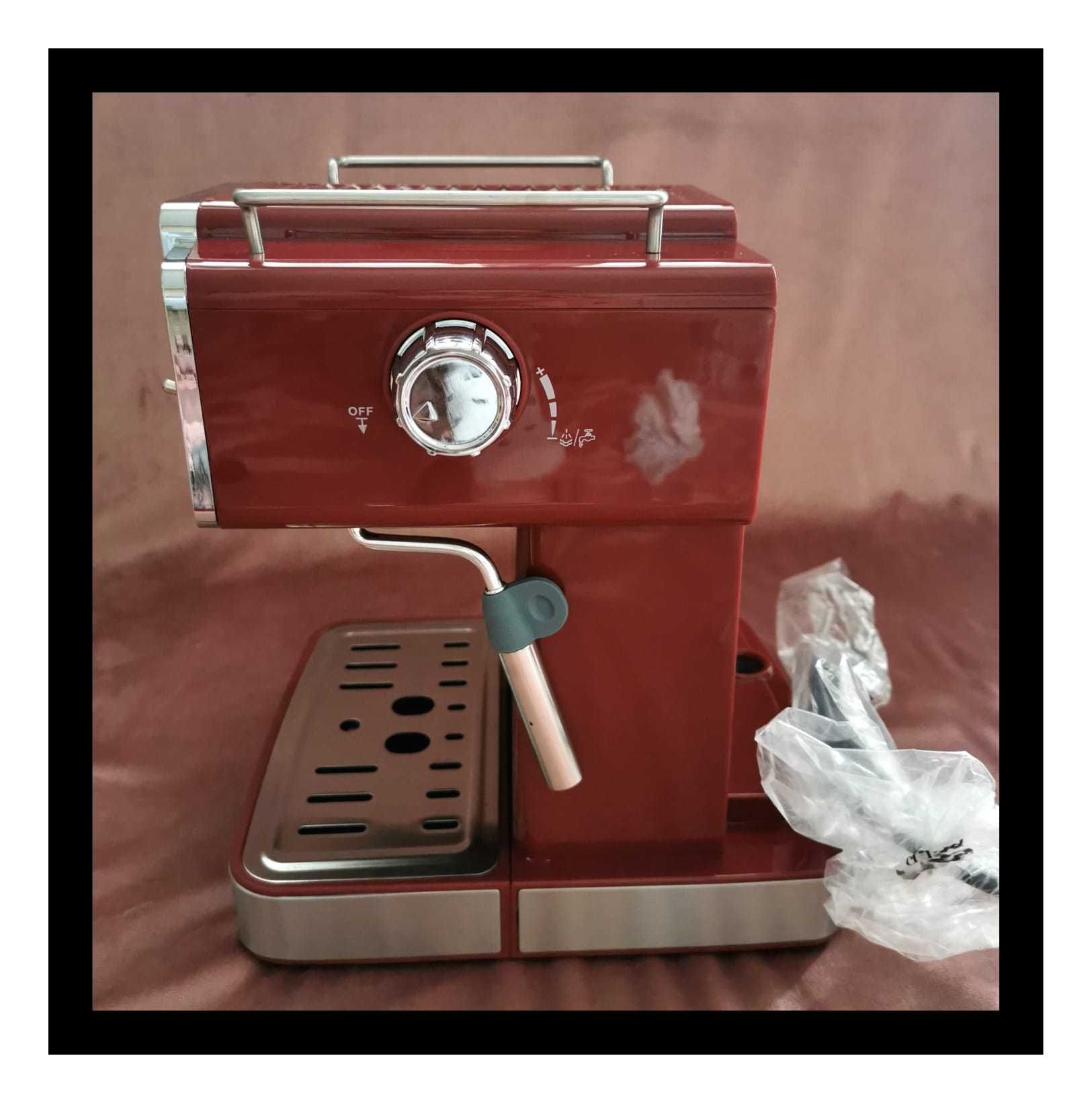 Ekspres do kawy KlarsteinGustoClassico#nowy #czerwony #retro #espresso