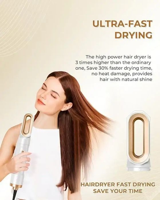 UKLISS Air Styler Set 6 in 1 — преміальний набір для укладання волосся
