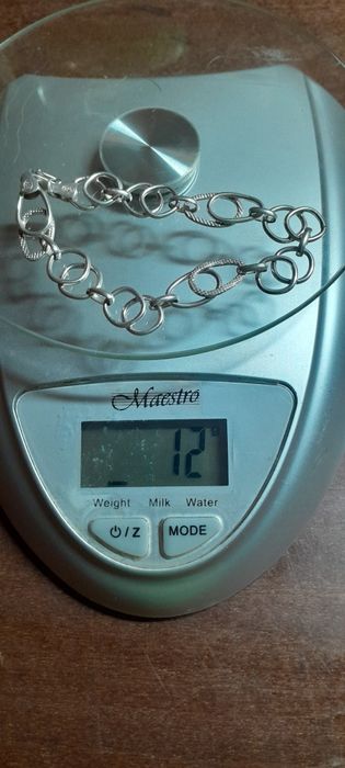 Срібний брослет довжина 20 см в дуже гарному стані,одягала лише 5 раз