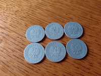 Zestaw 6 szt. 50 groszy 1949 (aluminium) z obiegu monety Kolecje
