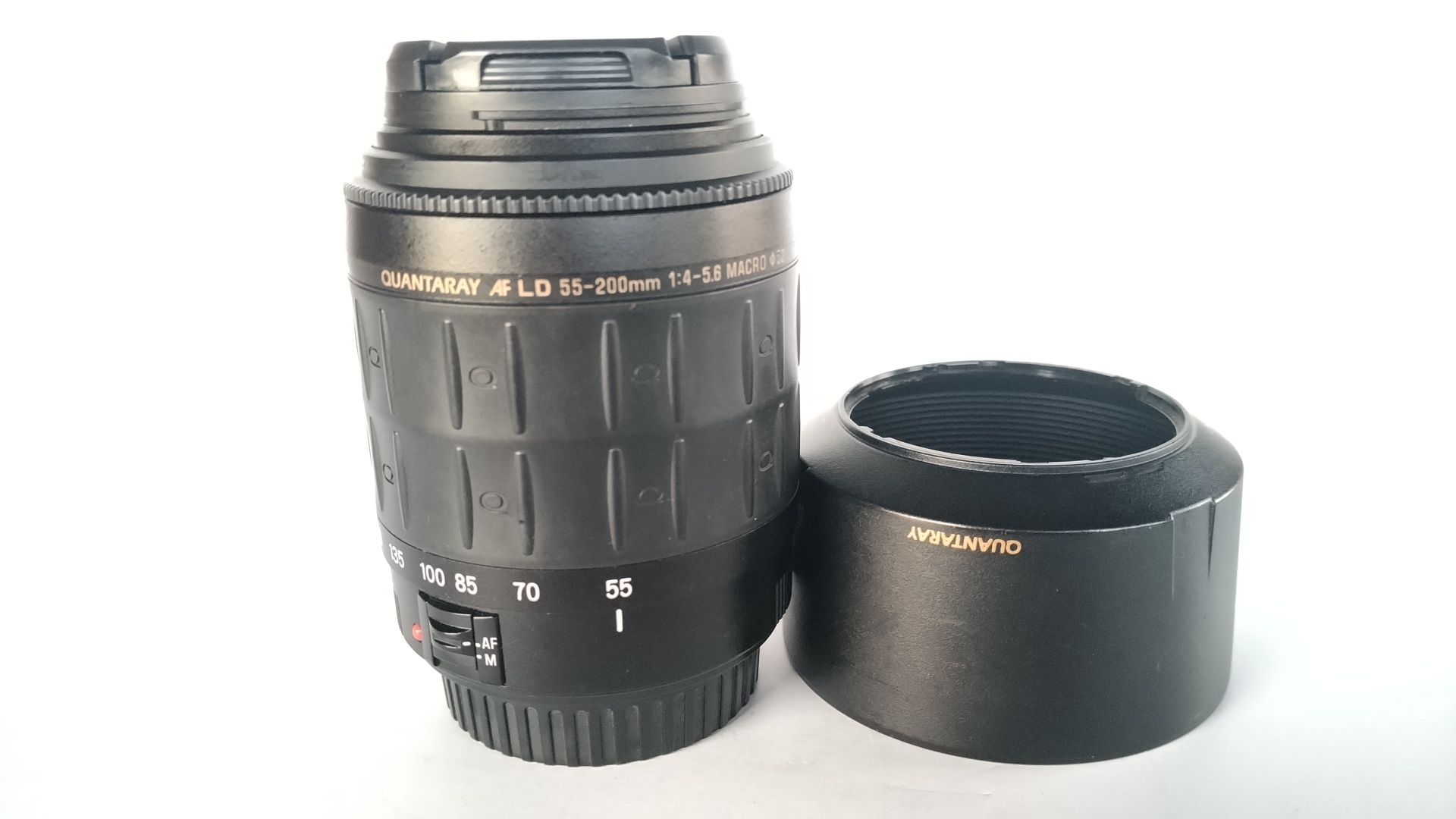 Objectiva Quantaray 55-200 para Canon