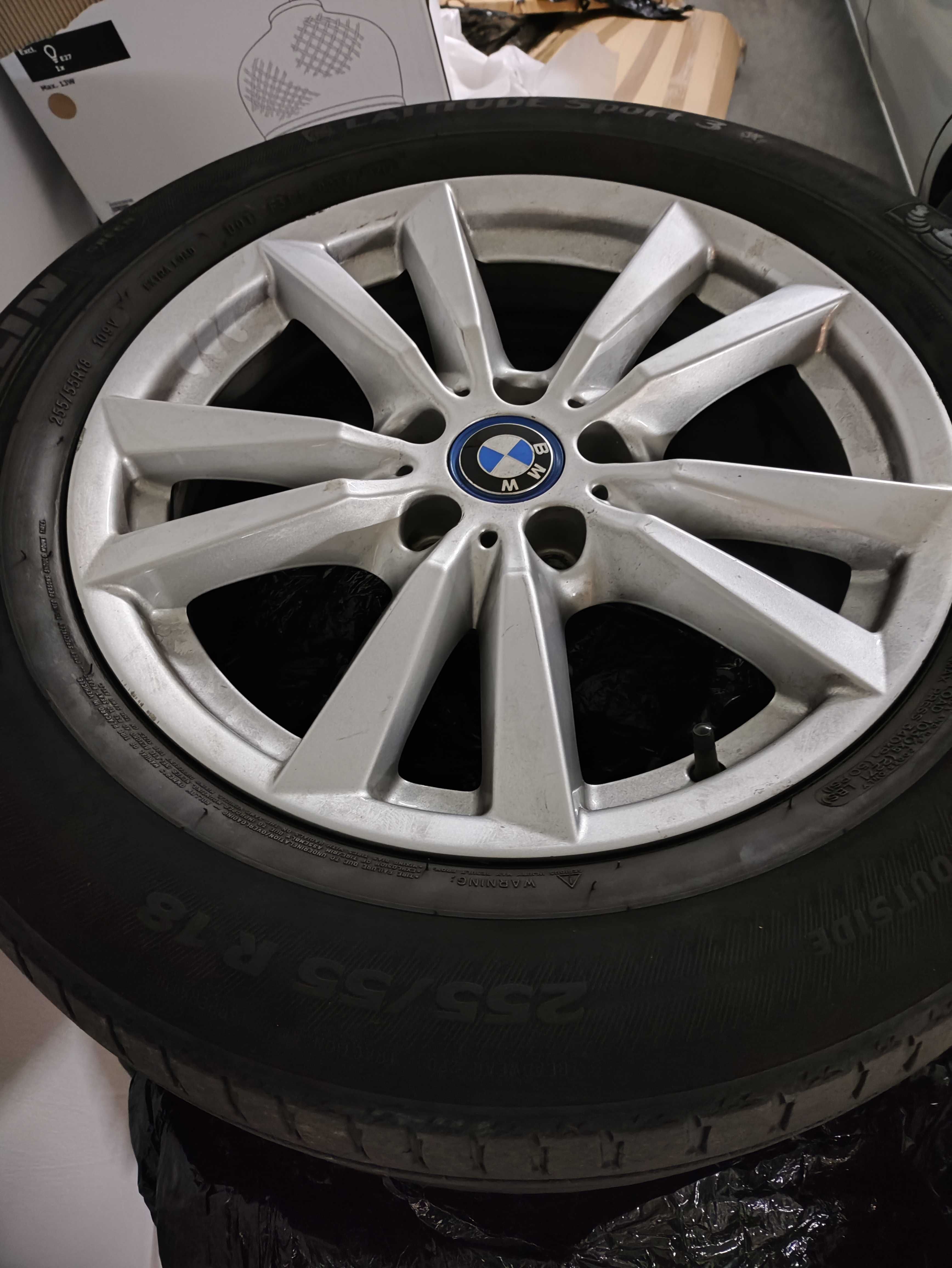 Jantes BMW 18" com pneus semi novos Michelin (4)