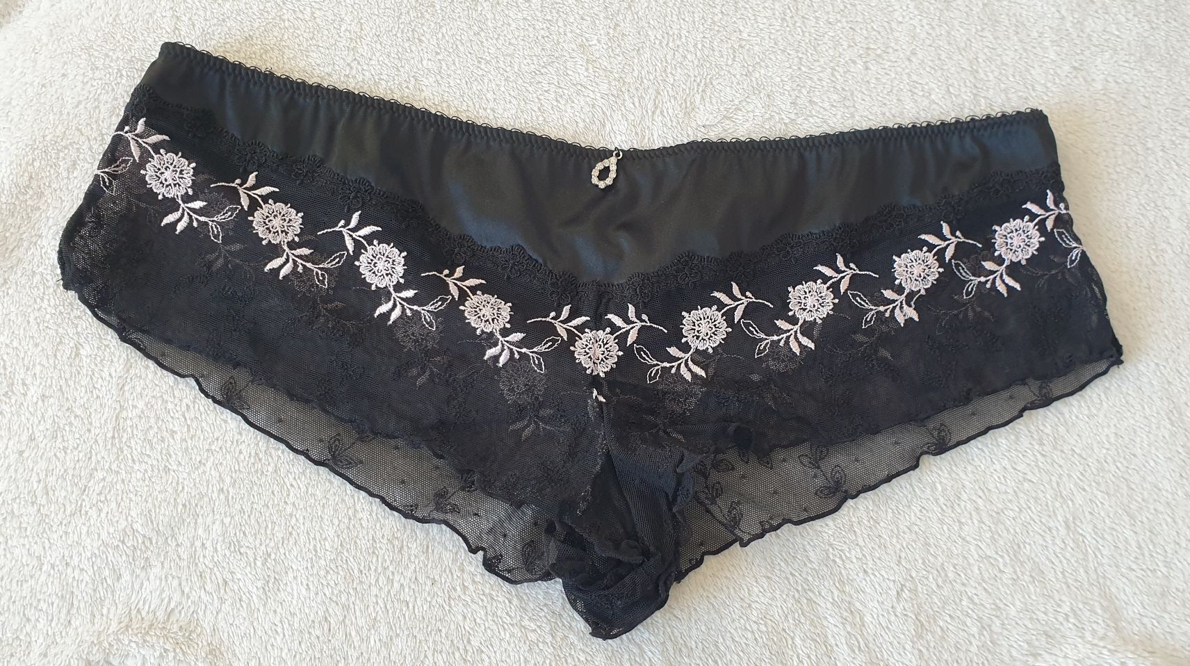 Majtki Damskie Czarne XL