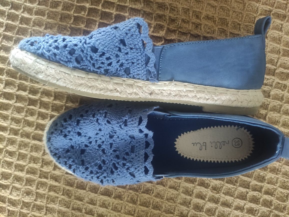 Espadryle Nelli Blu