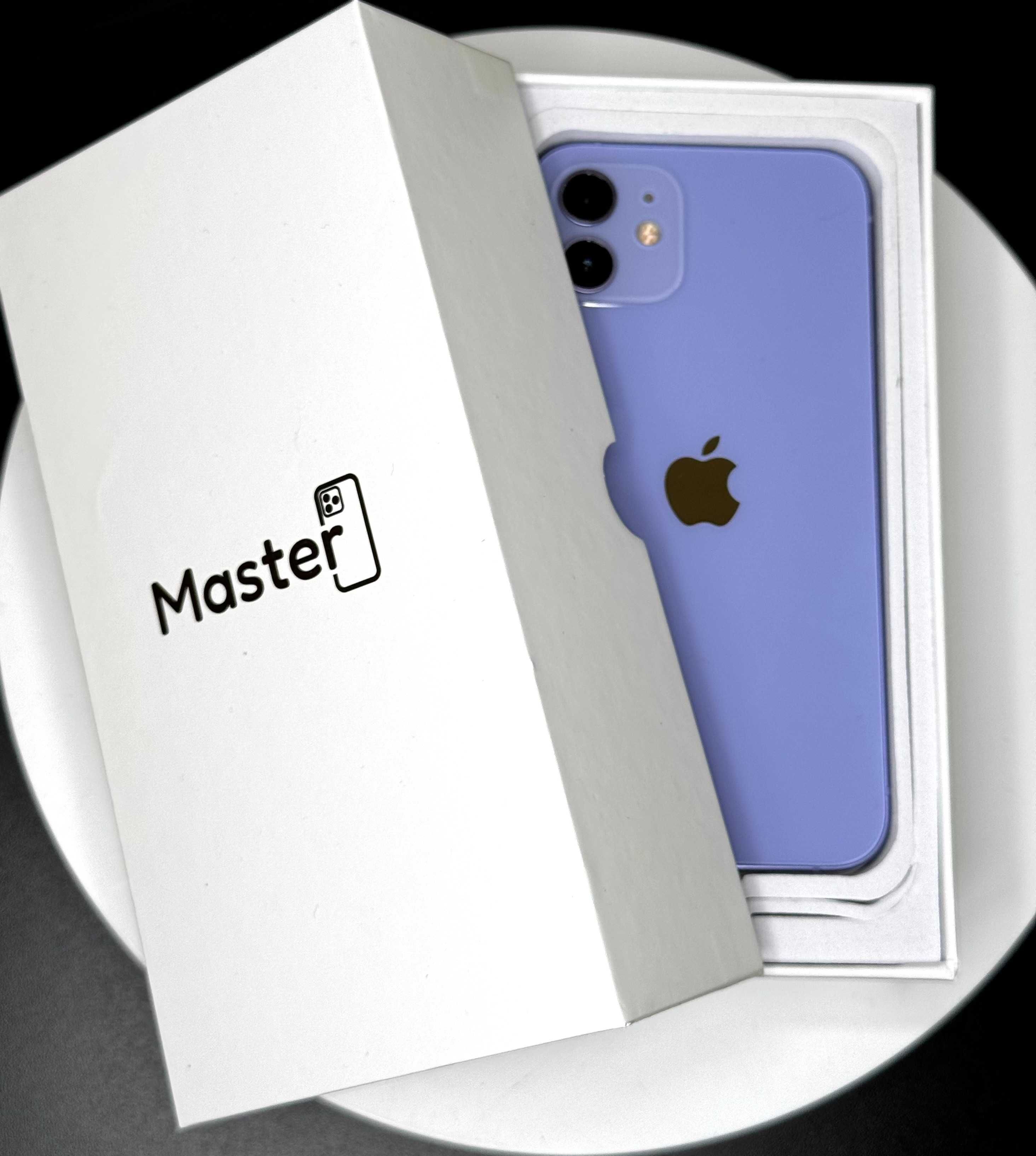 Apple iPhone 12 64GB Purple jak nowy 100% bat 6msc gwarancji