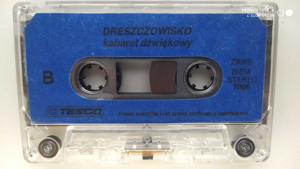 Maciej Zębaty Dreszczowisko Kabaret kaseta unikat