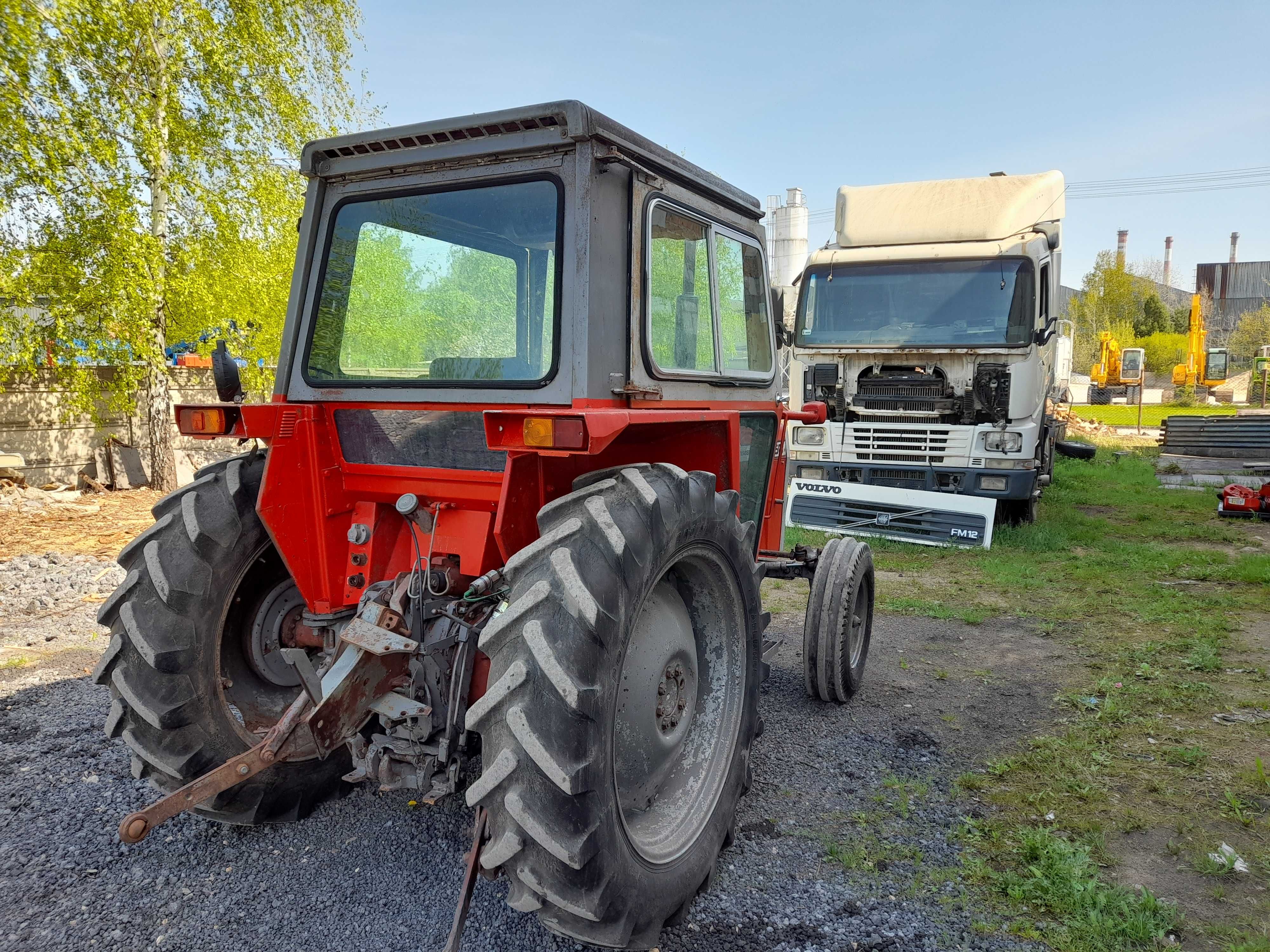 massey ferguson 550 ,255 wspomaganie