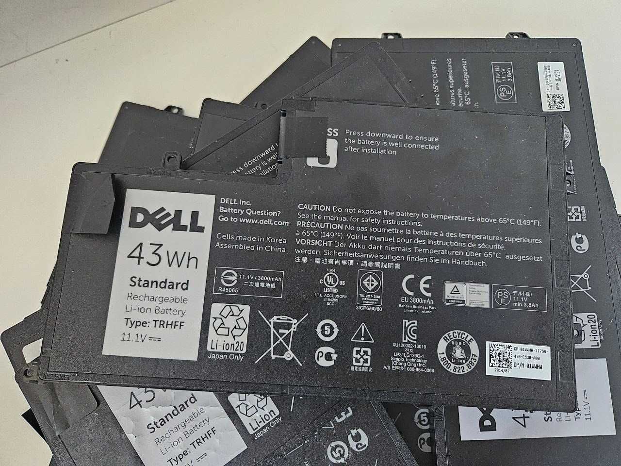 Батарея АКБ DELL Latitude 3550 3450 TRHFF 11.1V 43Wh