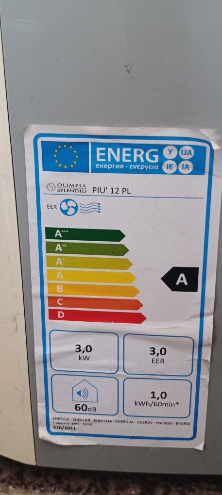 Klimatyzator przenośny PIU Olimpia 3kW