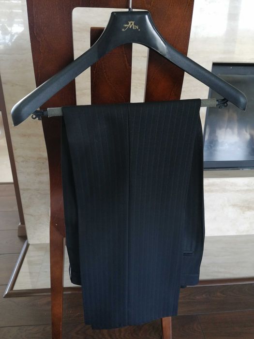 Elegancki czarny garnitur ślubny New MEN roz. 48 (176/96/82)