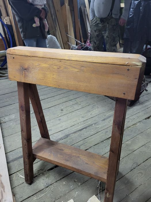 Koziołek stojak pod siodło, solidne drewno!