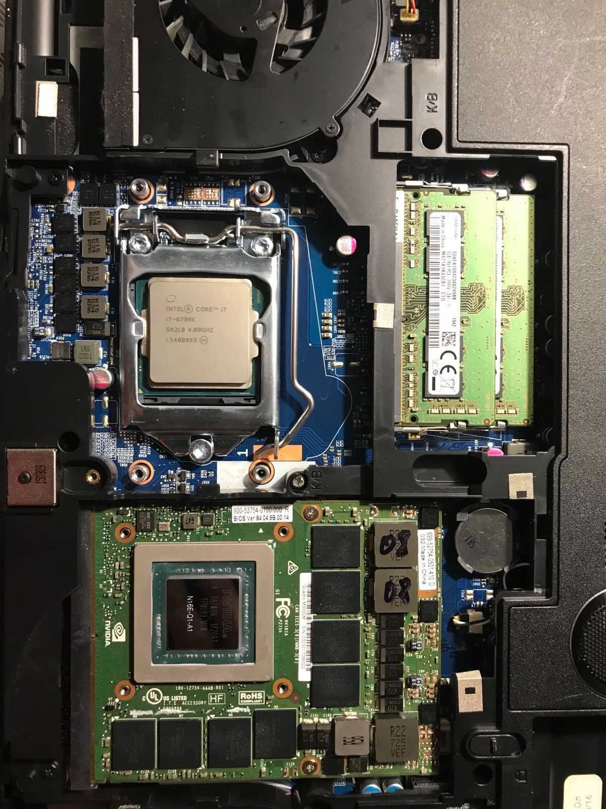 Ігровий CLEVO P770DM 17.3" i7-6700K RAM-16gb SSD-1TB NVIDIA M3000M