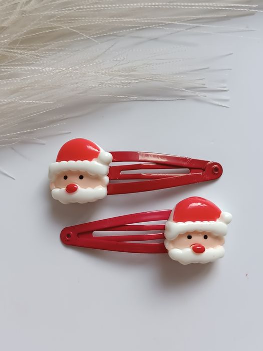 Świąteczne spinki do włosów dla dzieci różne rodzaje