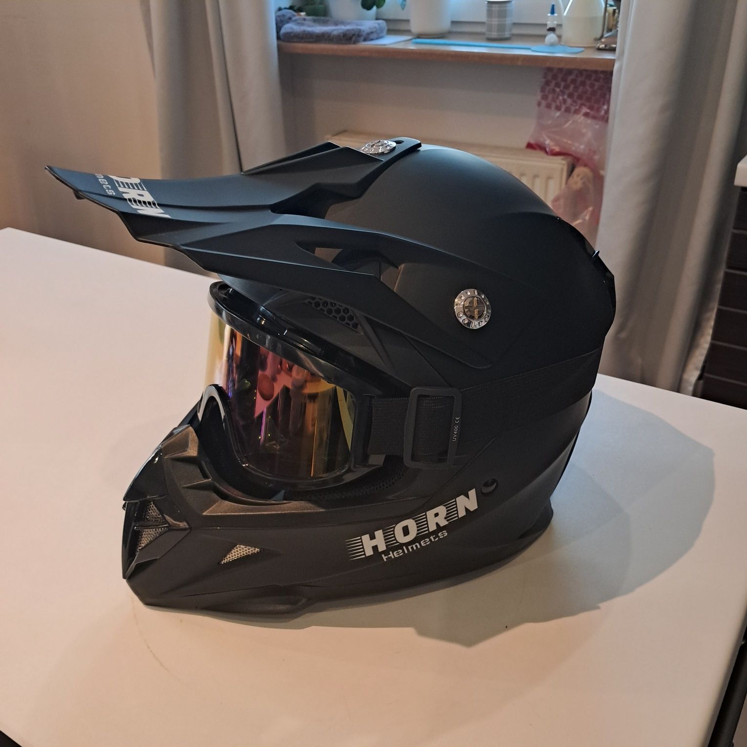 Kask na motocykl,quad,skuter lub rower.Bdb stan!!