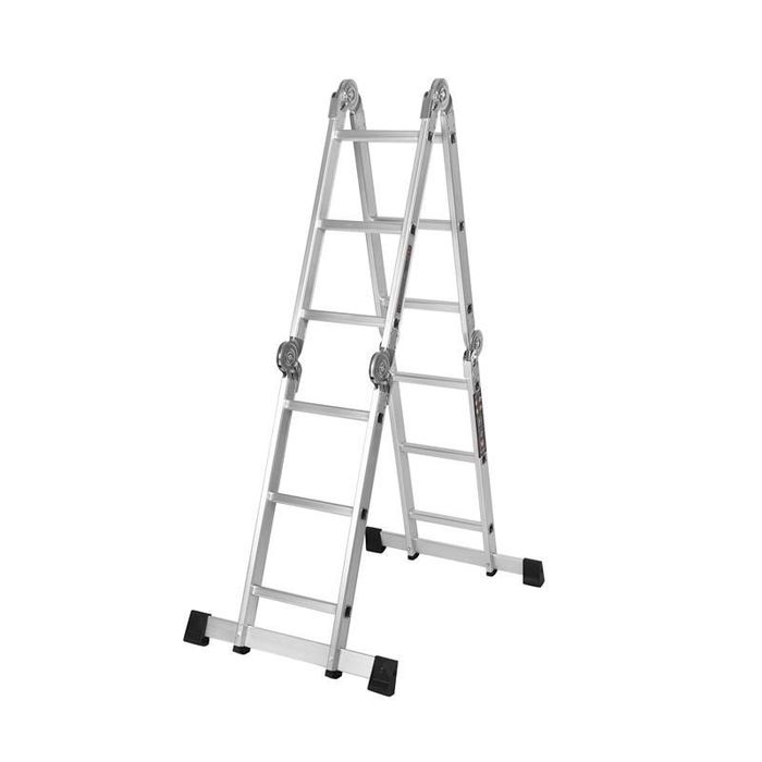 Драбина для дому 346см Лестница металлическая Раздвижная лестница