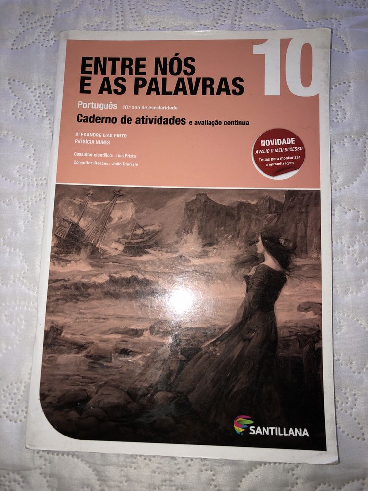 Entre Nós e as Palavras Manual e Caderno de Atividades 10Ano