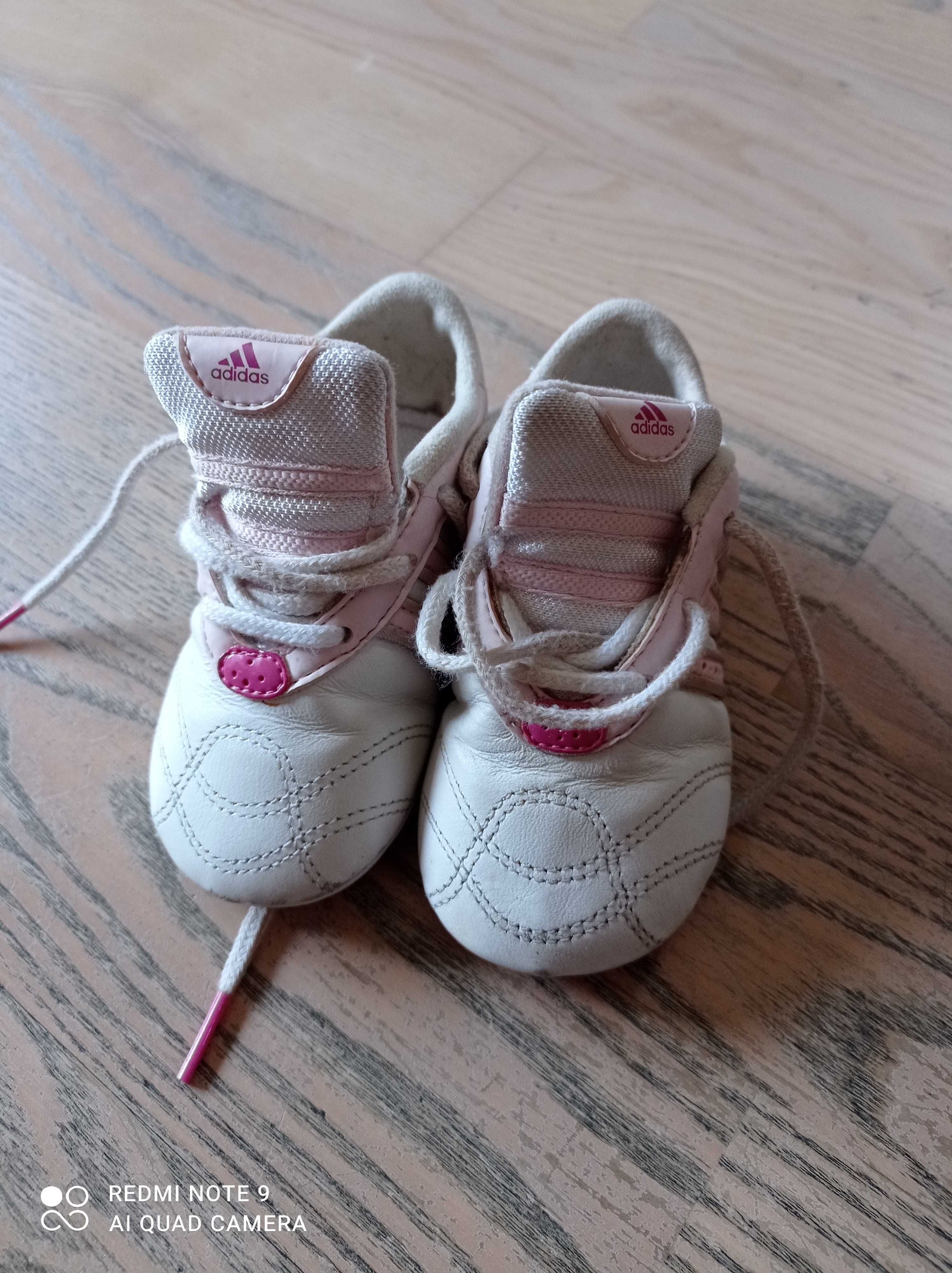 Buciki niemowlęce butki dziewczynka Adidas rozm. 19