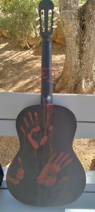 Guitarra clássica customizada Valencia VC104