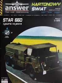 Model kartonowy: Answer 5/2021: cysterna wojskowa STAR 660