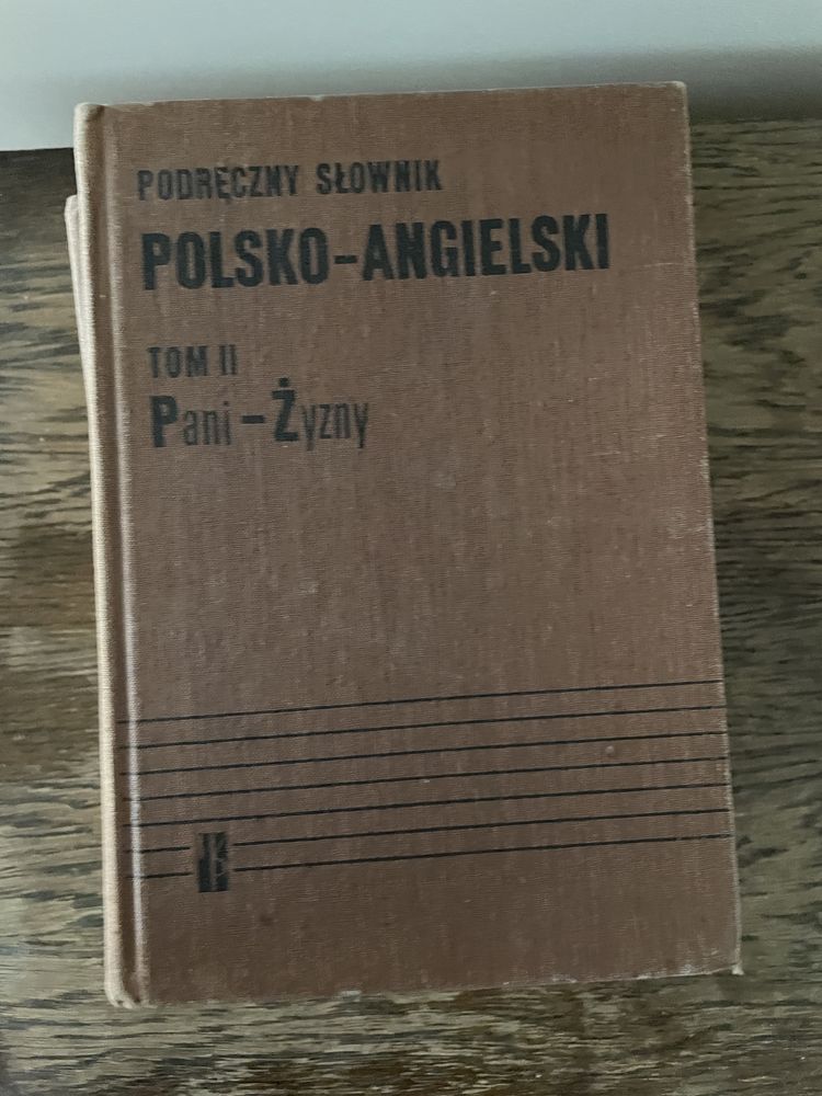 Słownik PWN angielsko-polski i polsko angielski