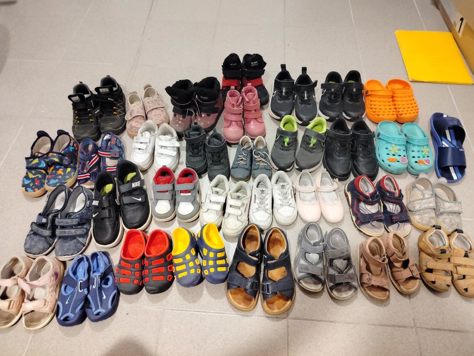 Buty zestaw dla chłopca i dziewczynki